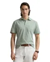 Polo Ralph Lauren Standard Fit Striped Lisle Polo Shirt In Green
