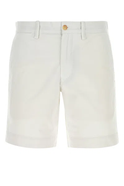 Polo Ralph Lauren Stfbedford9s-flat-short-31 Nd  Male In White