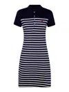 Polo Ralph Lauren Short Sleeve Day Dress In Blue