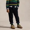 Polo Ralph Lauren Kids' Straight Fit Cotton Corduroy Pant In Hunter Navy