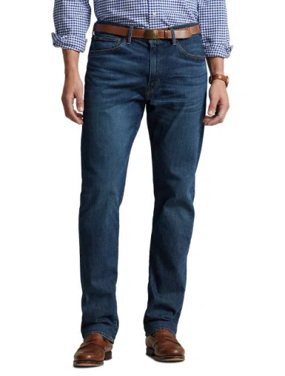 Polo Ralph Lauren Straight-fit Denim Jeans In Blue