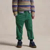 Polo Ralph Lauren Kids' Straight Fit Flex Abrasion Twill Pant In New Forest