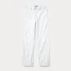 Polo Ralph Lauren Kids' Straight Fit Flex Abrasion Twill Pant In White