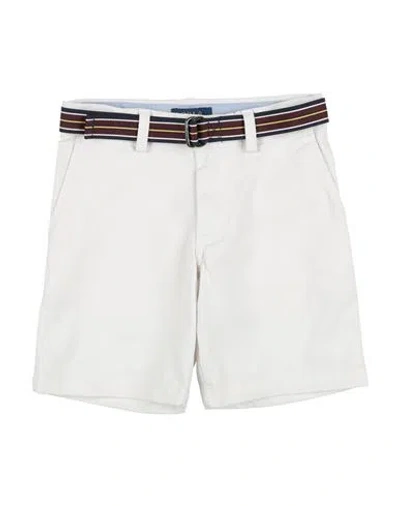 Polo Ralph Lauren Babies'  Straight Fit Flex Abrasion Twill Short Toddler Boy Shorts & Bermuda Shorts Off Whi In Off White