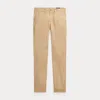 Polo Ralph Lauren Straight Fit Linen-cotton Trouser In Neutral