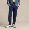 Polo Ralph Lauren Straight Fit Linen-cotton Trouser In Multi