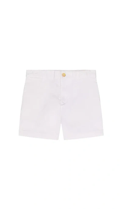 Polo Ralph Lauren Straight Fit Stretch Chino Short In White