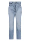 Polo Ralph Lauren Straight Trousers Belt Loops Five Pockets In Blue