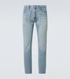 Polo Ralph Lauren Straight Trousers With Five Pockets And Belt Loops In Blue