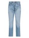 Polo Ralph Lauren Straight Trousers Belt Loops Five Pockets In Blue