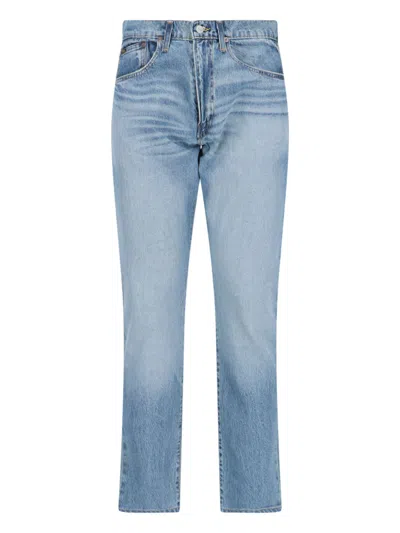 Polo Ralph Lauren Straight Jeans In Light Blue