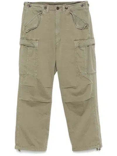 Polo Ralph Lauren Straight-leg Cargo Pants In 001 Olive Green 01