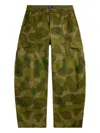 Polo Ralph Lauren Straight-leg Cargo Trousers In Green
