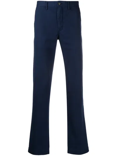 Polo Ralph Lauren Straight-leg Chino Trousers In Blue