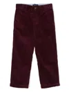 Polo Ralph Lauren Bedford Corduroy Straight-leg Trousers In Red