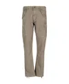 Polo Ralph Lauren Logo Patch Cargo Pants In Gray