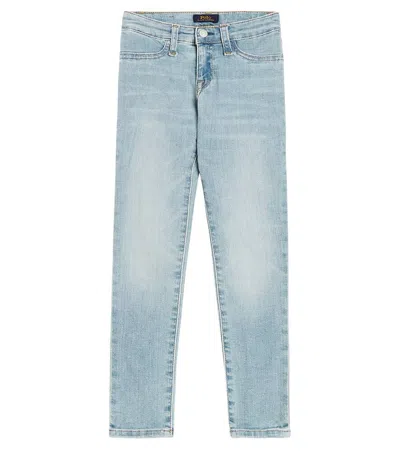 Polo Ralph Lauren Kids' Straight-leg Jeans In Rhines Wash