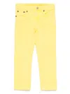 Polo Ralph Lauren Straight-leg Jeans In Yellow