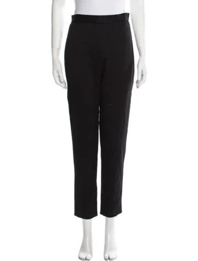Pre-owned Polo Ralph Lauren Straight Leg Pants In Black