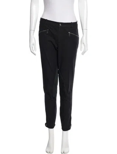 Pre-owned Polo Ralph Lauren Straight Leg Pants In Black