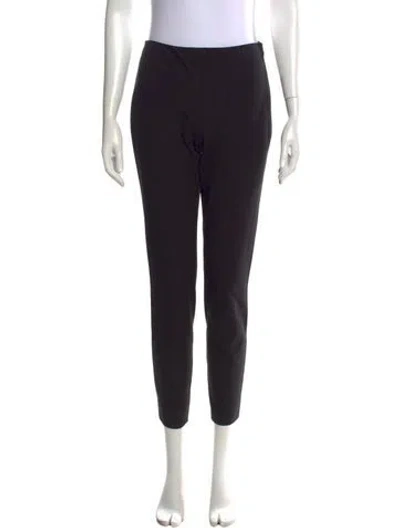 Pre-owned Polo Ralph Lauren Straight Leg Pants In Black