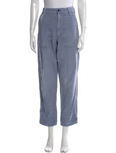Pre-owned Polo Ralph Lauren Straight Leg Pants In Blue