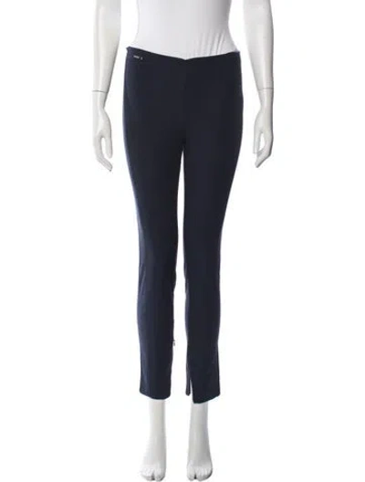 Pre-owned Polo Ralph Lauren Straight Leg Pants In Blue