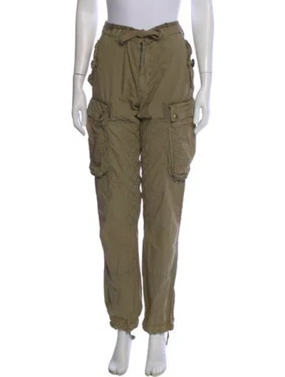 Pre-owned Polo Ralph Lauren Straight Leg Pants In Brown