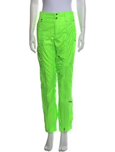 Pre-owned Polo Ralph Lauren Straight Leg Pants In Green