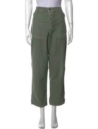 Pre-owned Polo Ralph Lauren Straight Leg Pants In Green