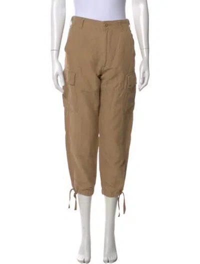 Pre-owned Polo Ralph Lauren Straight Leg Pants In Neutral
