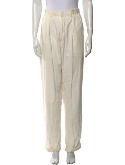 Pre-owned Polo Ralph Lauren Straight Leg Pants In Neutral