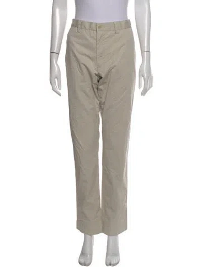 Pre-owned Polo Ralph Lauren Straight Leg Pants In Neutral