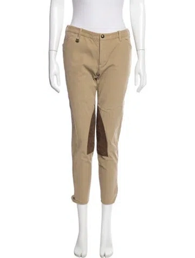 Pre-owned Polo Ralph Lauren Straight Leg Pants In Neutral