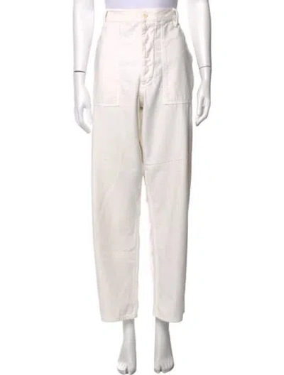 Pre-owned Polo Ralph Lauren Straight Leg Pants In Neutrals