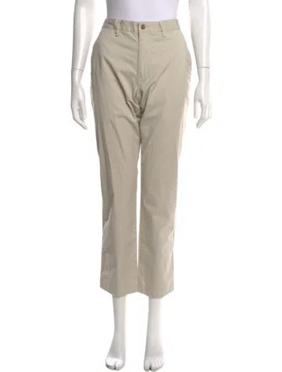 Pre-owned Polo Ralph Lauren Straight Leg Pants W/ Tags In Neutral