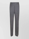 POLO RALPH LAUREN STRAIGHT LEG PRINTED TROUSERS WITH BELT LOOPS