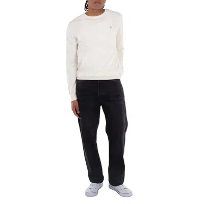 Polo Ralph Lauren Straight-leg Recycled Cotton Jeans In White