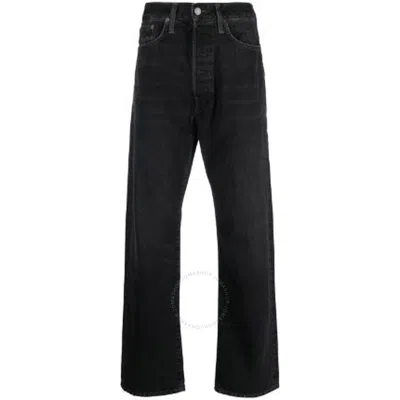 Polo Ralph Lauren Straight-leg Recycled Cotton Jeans In Black
