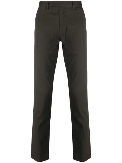 Polo Ralph Lauren Straight-leg Stretch-cotton Trousers In Green