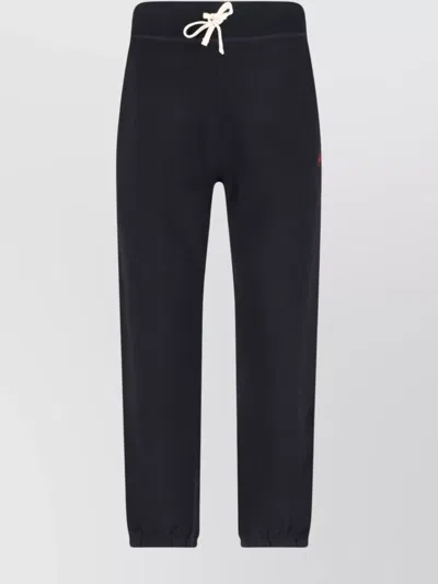 POLO RALPH LAUREN STRAIGHT LEG TROUSERS WITH ELASTIC WAISTBAND AND CUFFS