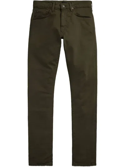 Polo Ralph Lauren Straight Trousers In Green