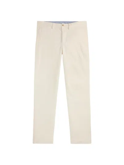 Polo Ralph Lauren Straight Leg Corduroy Trousers In Neutral
