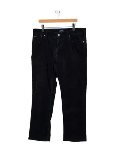 Pre-owned Polo Ralph Lauren Straight-leg Jeans In Blue