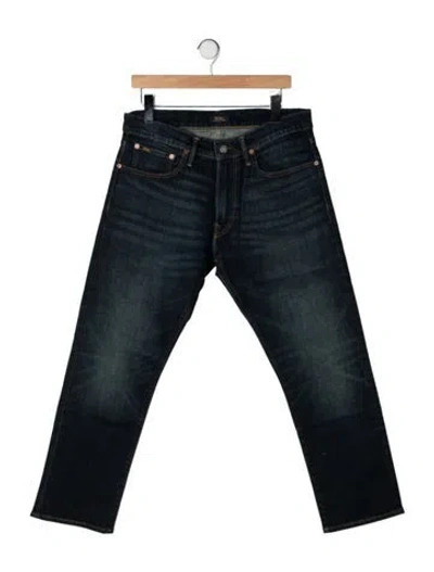 Pre-owned Polo Ralph Lauren Straight-leg Jeans In Green