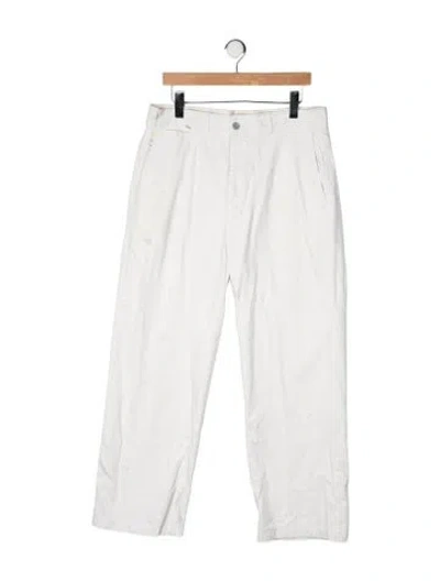 Pre-owned Polo Ralph Lauren Straight-leg Jeans In Neutrals