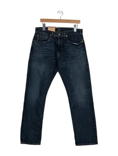 Pre-owned Polo Ralph Lauren Straight-leg Jeans W/ Tags In Blue