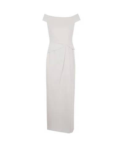 Polo Ralph Lauren Strapless Extra-long Dress In White