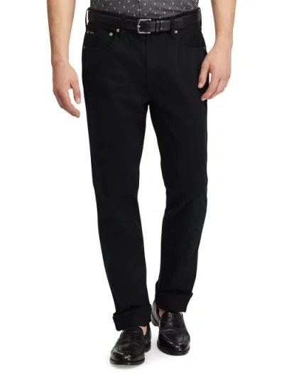 Polo Ralph Lauren Stretch 5-pocket Pants In Black