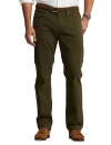 Polo Ralph Lauren Men's Big & Tall Stretch Classic Fit Sateen Pants In Dark Loden